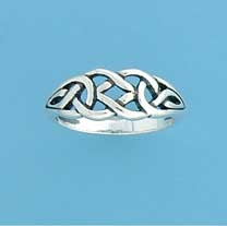 SPC FANCY CELTIC KNOT RING             =