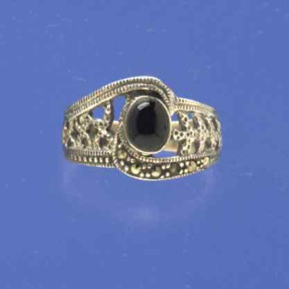 SPC 6x4 ONYX CUTOUT BAND MARC.RING