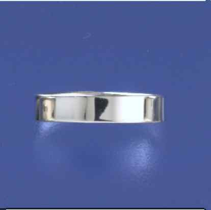 SPC 4mm PLAIN FLAT WEDDING RING        =