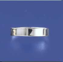 SPC 4mm FLAT COURT WEDDING BAND        =