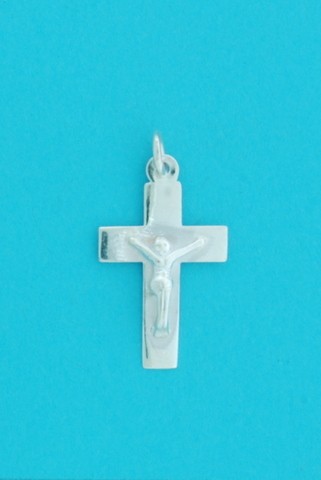 SPC 20x16mm POLISHED CRUCIFIX PENDANT