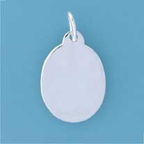 SPC 20mm OVAL POLISHED TAG