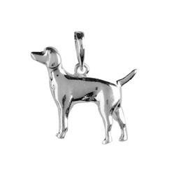 SPC POLISHED DOG CHARM