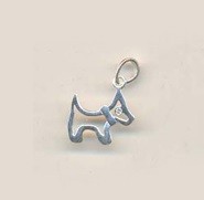 SPC FLAT CUTOUT DOG CHARM move-232120-