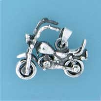 SPC CAST CHOPPER BIKE CHARM            =