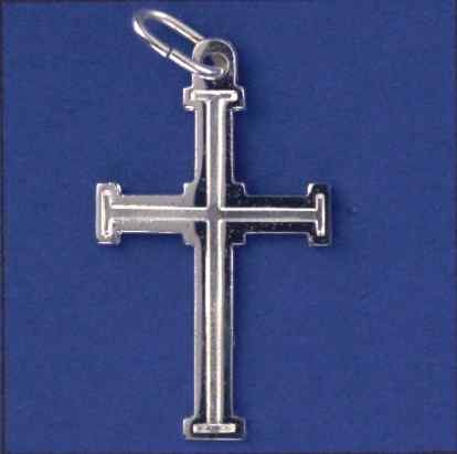 SPC MEDIUM MATT/POLISHED FANCY CROSS   =