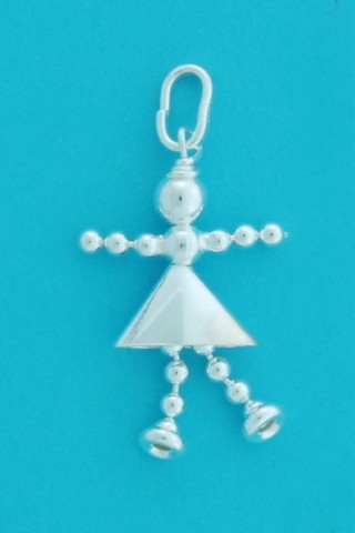 SPC LARGE GIRL BEAD PENDANT