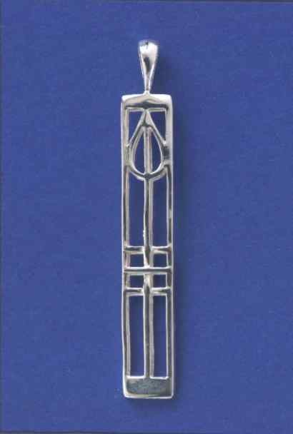 SPC 36x6mm CUTOUT RECTANGLE PENDANT    =