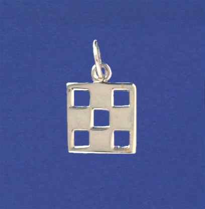 SPC CUTOUT RM STYLE SQUARE PENDANT