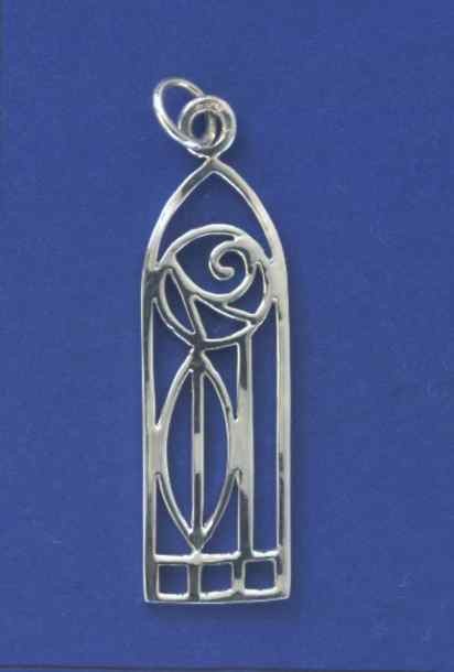 SPC 34x11mm CUTOUT GOTHIC ARCH PENDANT =