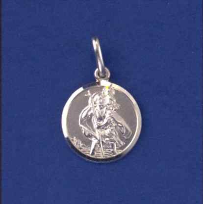 SPC 12mm DOUBLE SIDED ST.CHRISTOPHER   =