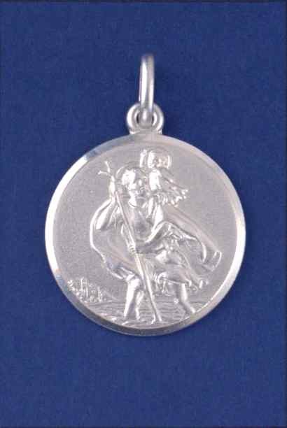 SPC 24mm DOUBLE SIDED ST CHRISTOPHER   =