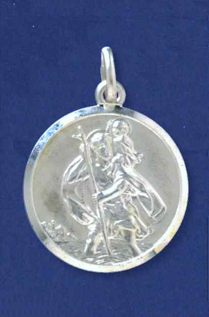 SPC 27mm DOUBLE SIDED ST CHRISTOPHER   =