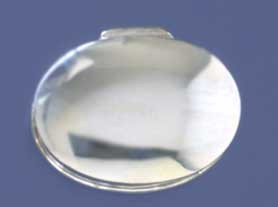 SPC 28x37mm PLAIN OVAL PILLBOX         =