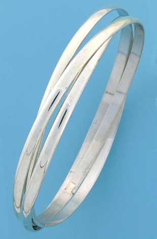 SPC 4mm SOLID R.W.R. BANGLE            =