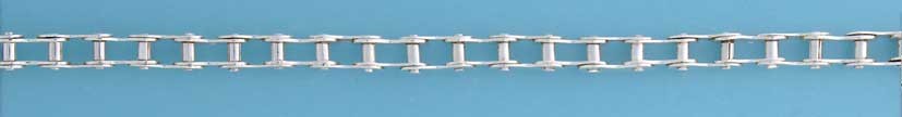 SPC 8" 5mm WIDE BIKE CHAIN BRACELET    =