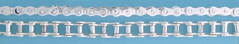 SPC 8.5" 9mm WIDE BIKE CHAIN BRACELET  =
