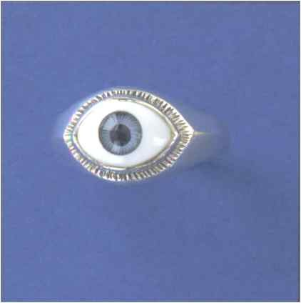 SPC SMALL EYE RINGS ASSORTED COLOURS