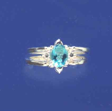 SPC REVERSIBLE HEAD CZ CLUSTER RING    -