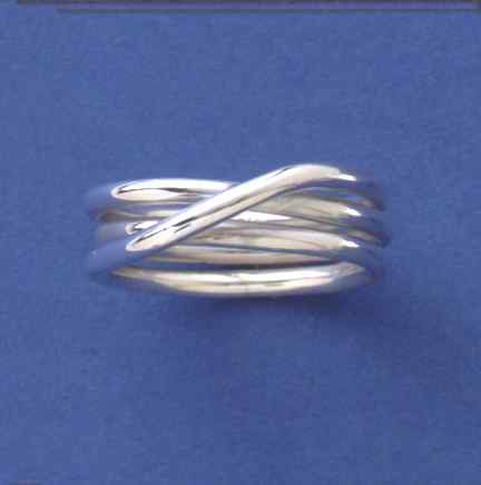 SPC 2mm WIRE 3 COIL WRAPOVER RING      =