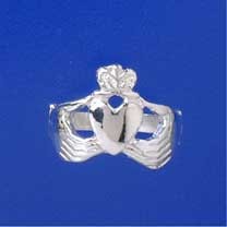 SPC 16mm WIDE MEDIUM CLADDAGH RING     =