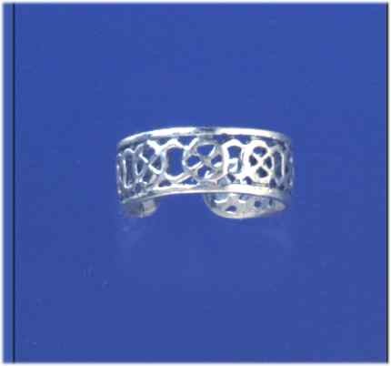 SPC CELTIC CIRCLES DESIGN TOE RING     =