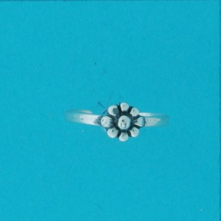 SPC TOE RING WITH FLOWER TOP