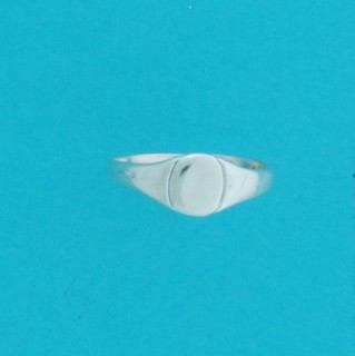 SPC BABY/CHILDS OVAL SIGNET RINGS