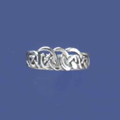 SPC CELTIC WEAVE BAND RING             =