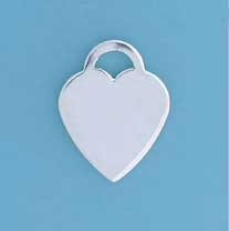 SPC 1.3mm THICK 17mm SOLID TIF HEART   =
