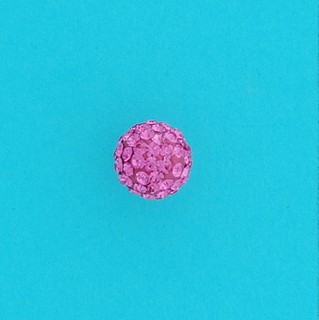 SHAMBALLA 8mm BALL STUDS ROSE