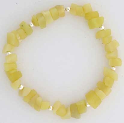 SPC CALCITE CHIPS ELASTIC BRACELET