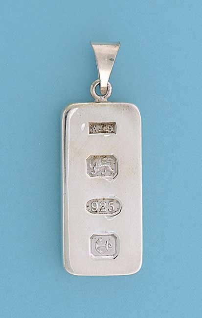 SPC 30x14mm 1/2 OUNCE HALLMARKED INGOT =