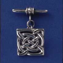 SPC SQUARE CELTIC CUFFLINKS