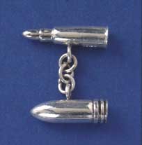SPC BULLET SHAPED CUFFLINKS            =