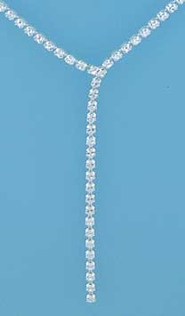 SPC COBRA Y CHAIN WITH CRYSTAL DROP    =