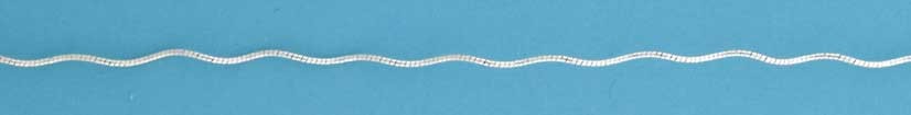 SPC  WIGGLY OMEGA CHAIN ANKLET