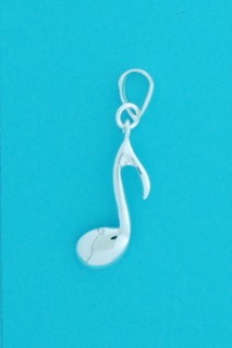 SPC MUSICAL NOTE 25mm  PENDANT