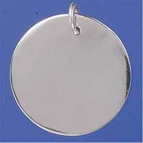 SPC 30mm ROUND SOLID TAG               =