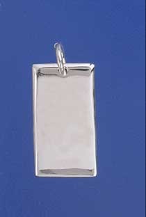 SPC 28x15mm SOLID RECTANGULAR TAG