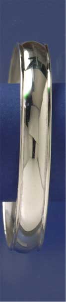 SPC 10mm PLAIN BARRELLED SLAVE BANGLE  =