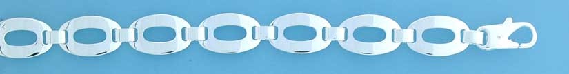 SPC CUTOUT OVAL DISCS BRACELET         =