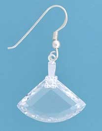 SPC TRILLION CLEAR CRYSTAL EAR/PEND SET=