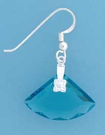 SPC TRILLION BLUE CRYSTAL EAR/PEND SET =