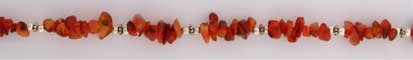 SPC EARTH TONE CORNELIAN BRACELET