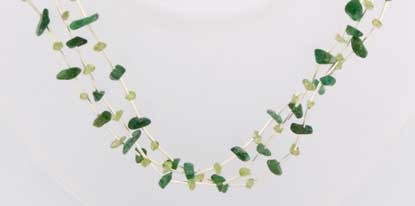 SPC 3 ROW MOSS-TONE CHIPS CHAIN