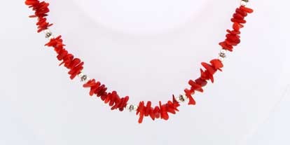 SPC RED STONE CHAIN
