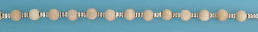SPC WOOD BEAD BRAC