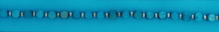 SPC  BLUE WOODEN BEAD BRACELET
