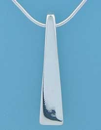 SPC SNAKE CHAIN/TRIANGULAR BAR PEND.   =